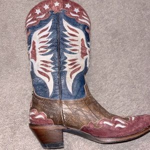 Double D Ranch boots. Star Spangled Rodeo